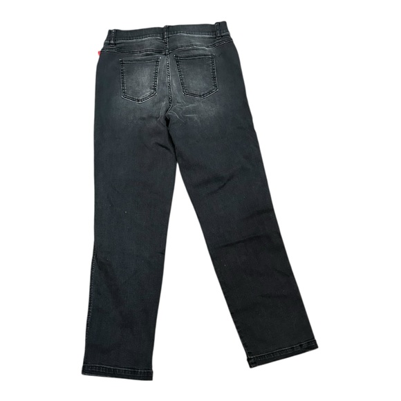 NWT SPANX Straight Leg Jeans Size Large Black - Picture 2 of 5
